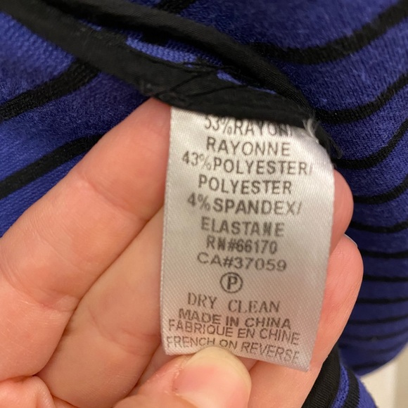 Anthropologie Cartonnier striped blazer - Picture 3 of 3